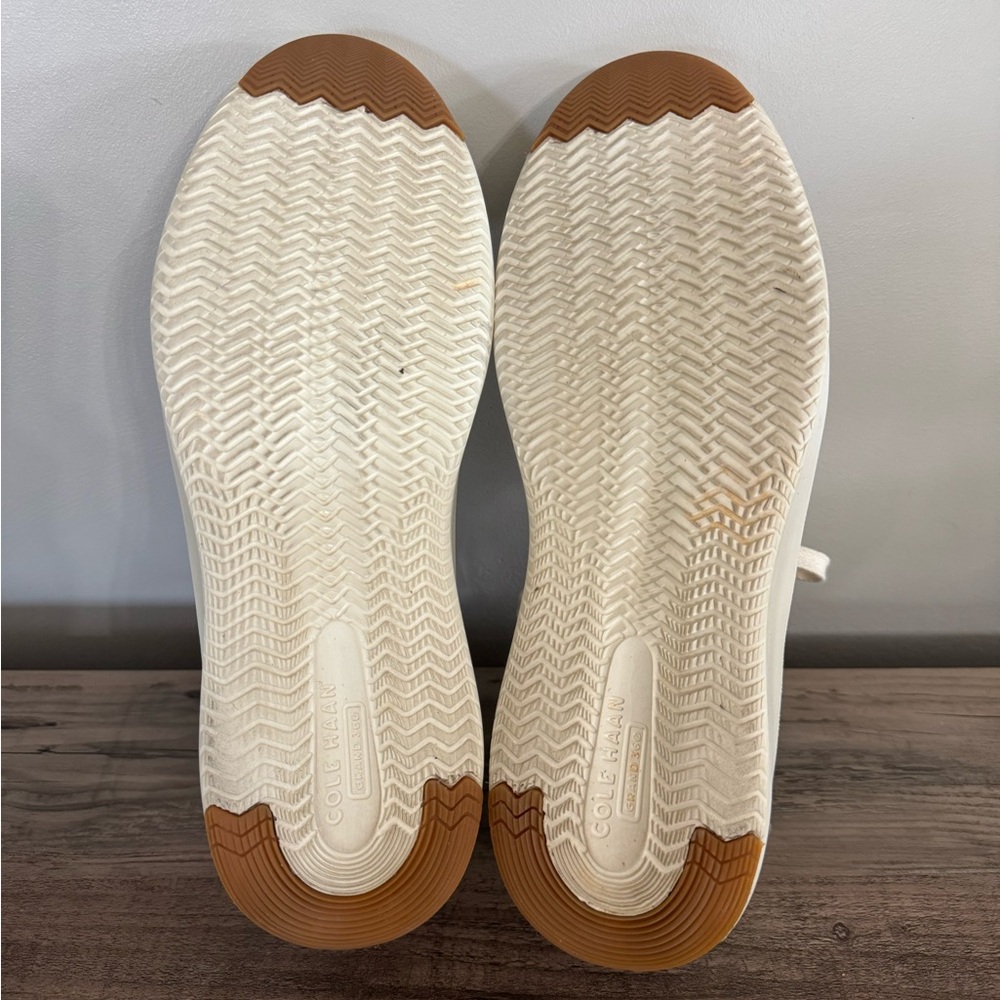 Cole Haan Cream and Gold Women's Sneakers - Picture 10 of 13